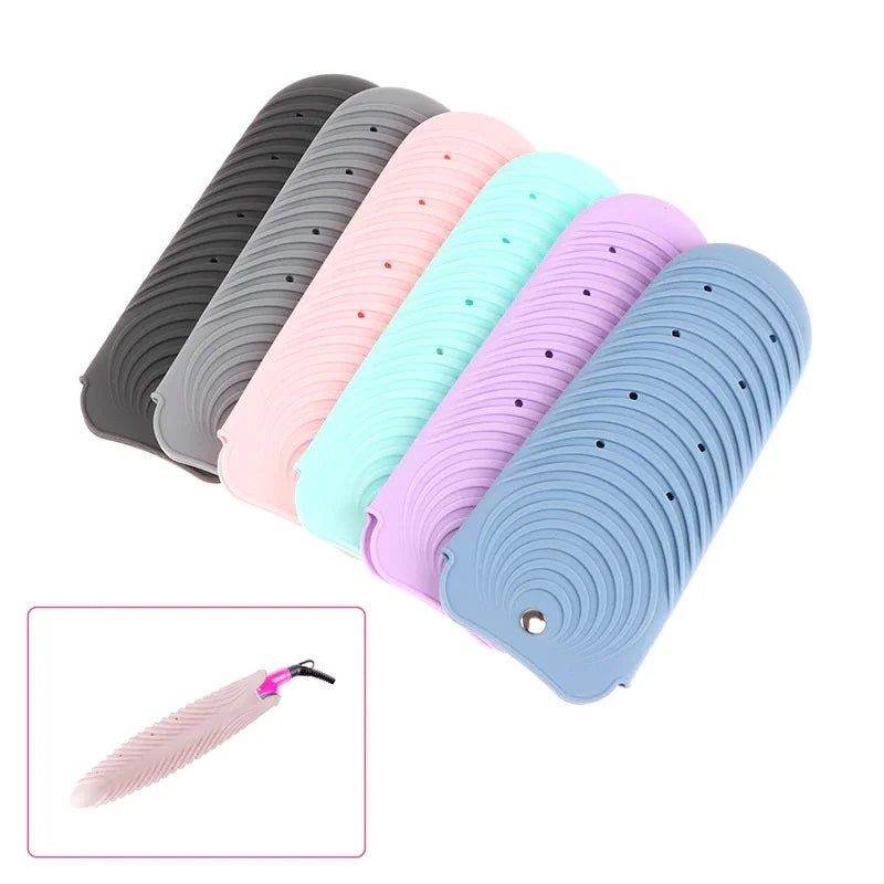 Silicone Heat-Resistant Hair Tool Pouch & Mat
