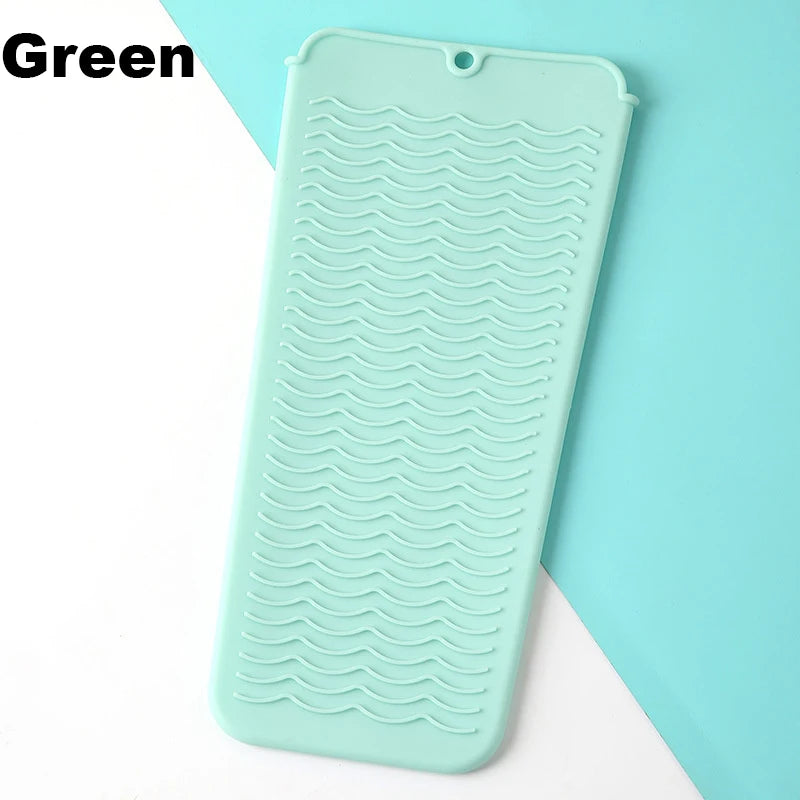 Silicone Heat-Resistant Hair Tool Pouch & Mat