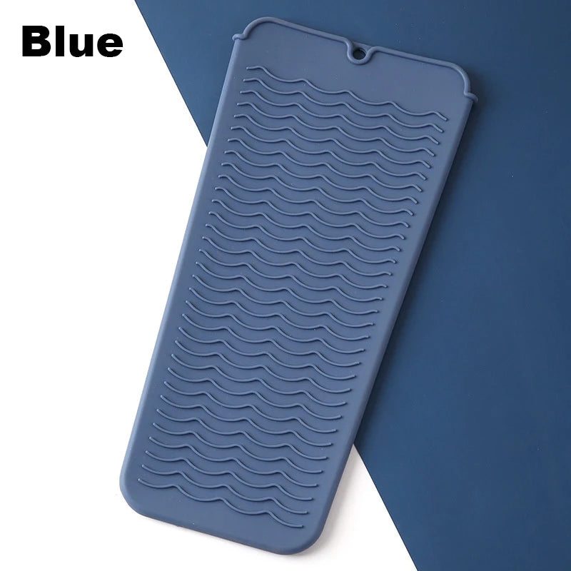 Silicone Heat-Resistant Hair Tool Pouch & Mat