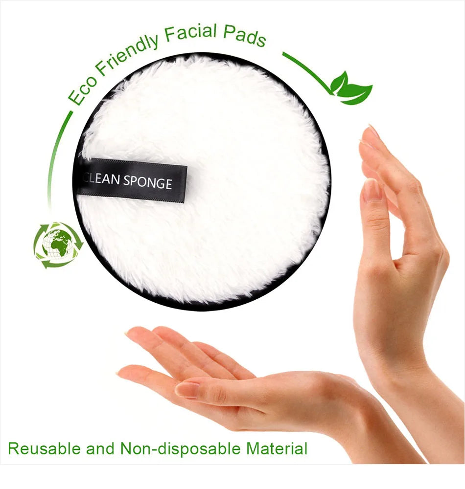 Bare™ — Reusable Makeup Remover Cloths, Set of 5