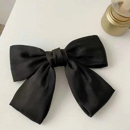 Satin Bow Hair Clip – Elegant & Chic