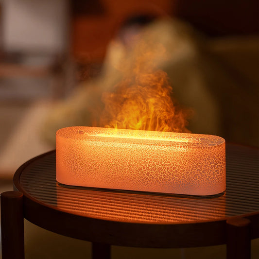 RGB Flame Aroma Diffuser & Humidifier