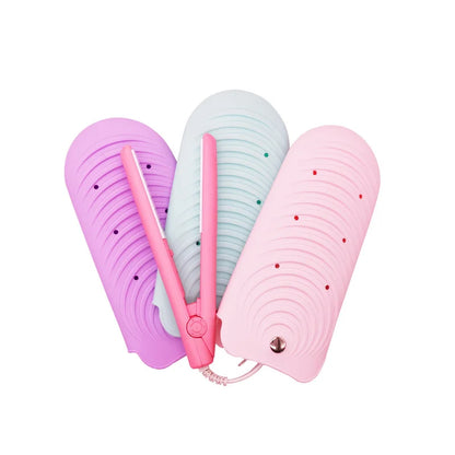 Silicone Heat-Resistant Hair Tool Pouch & Mat