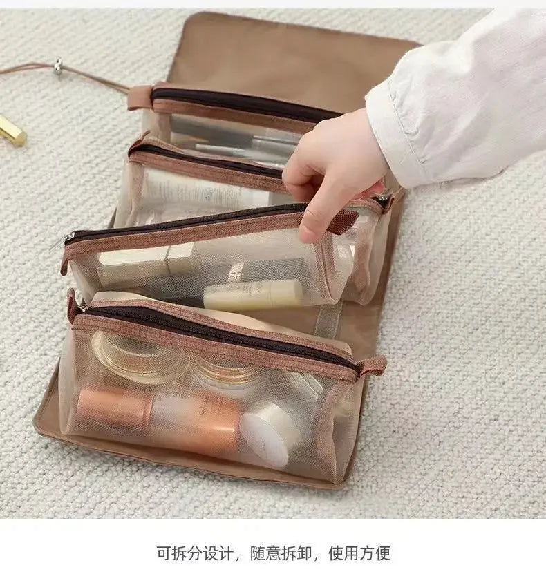 4-in-1 Portable Makeup Bag