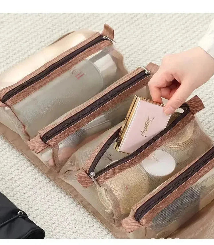 4-in-1 Portable Makeup Bag