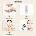 How to use Lift: cleanse, apply gel, glide upward