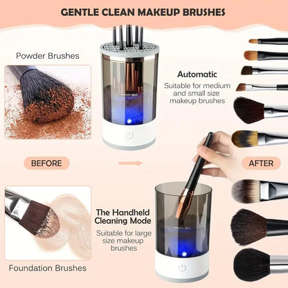 Portable Electric Makeup Brush Cleaner