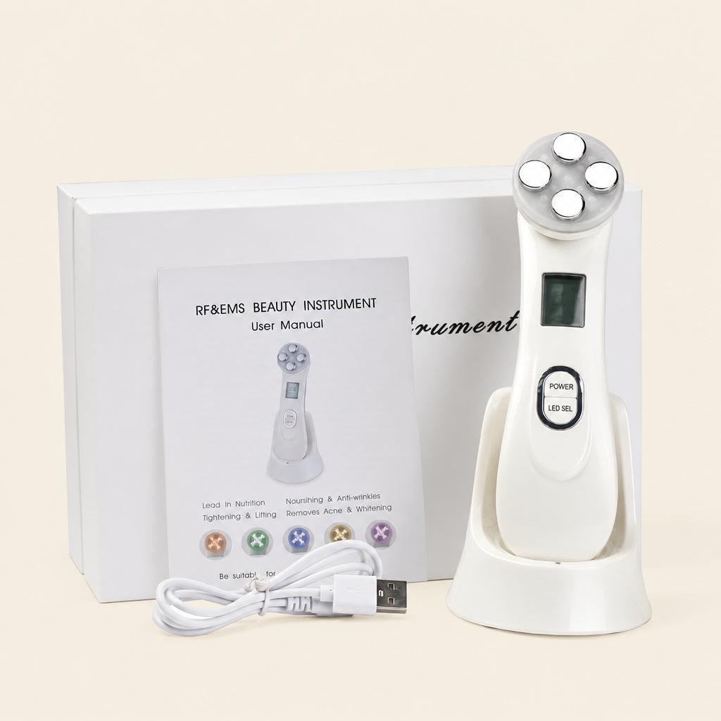 Lift firming device with gift box, base and USB cable