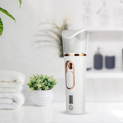 Mini Nano Facial Steamer & Hydration Mist Sprayer