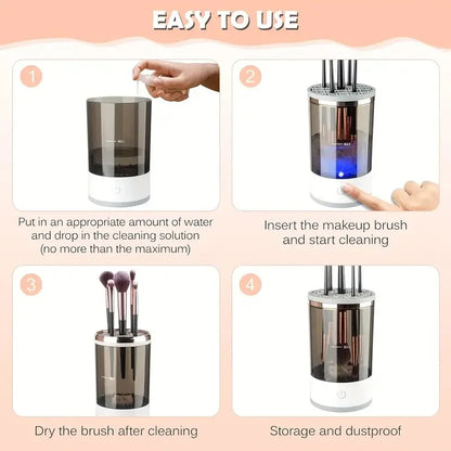 Portable Electric Makeup Brush Cleaner