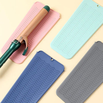 Silicone Heat-Resistant Hair Tool Pouch & Mat