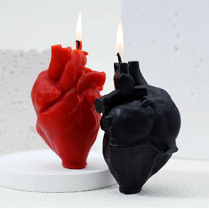 Heart-Shaped Scented Candle