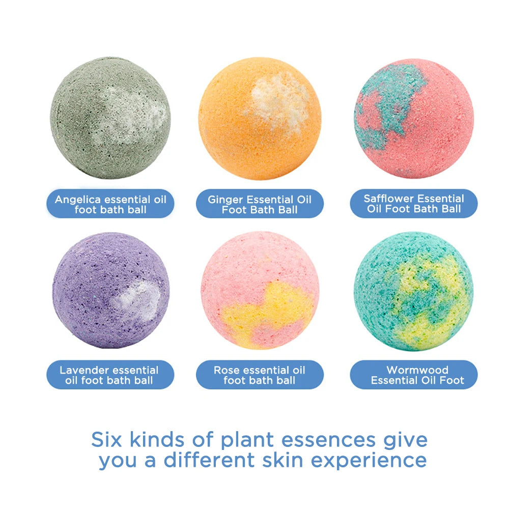 12 Bath Bombs – Stress Relief & Skin Care