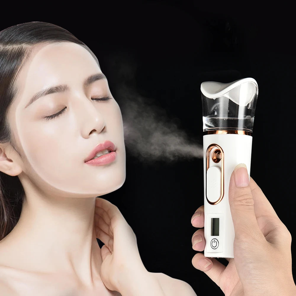 Mini Nano Facial Steamer & Hydration Mist Sprayer