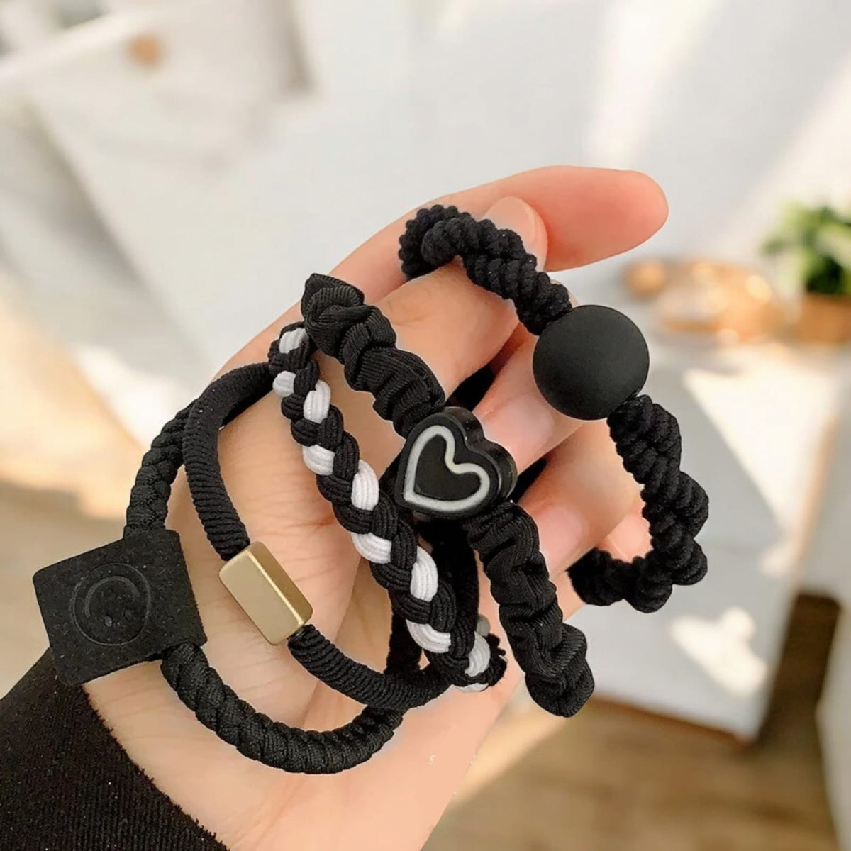 Loop™ — Satin Hair Ties, Set of 3