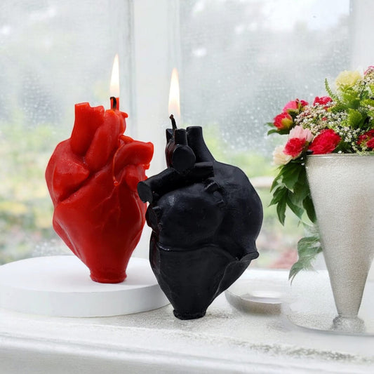 Heart-Shaped Scented Candle