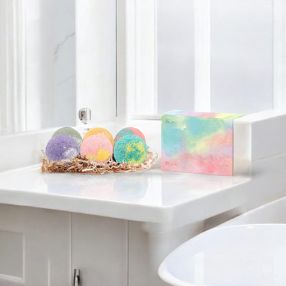 12 Bath Bombs – Stress Relief & Skin Care