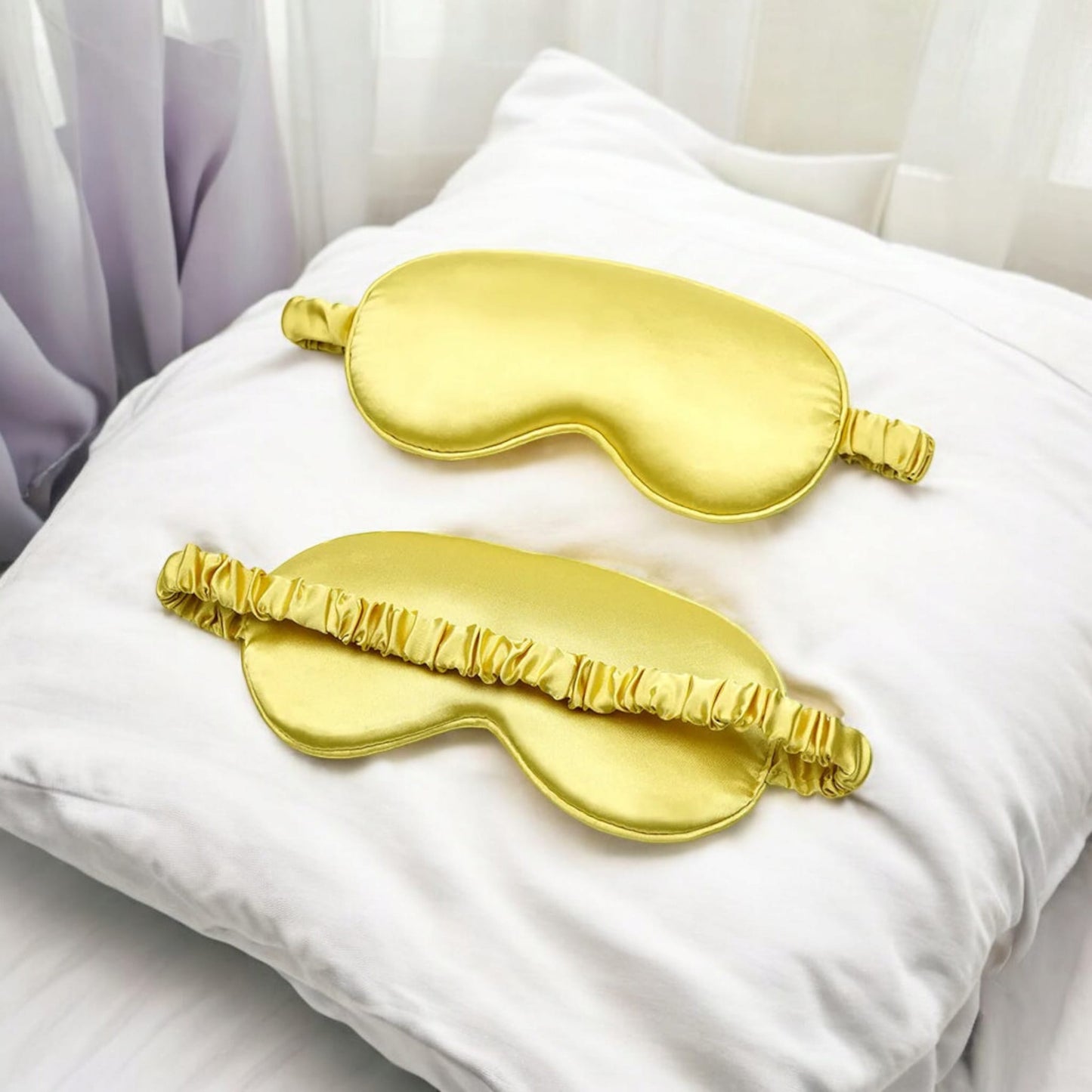 Soft Silk Eye Mask for Comfortable Sleep