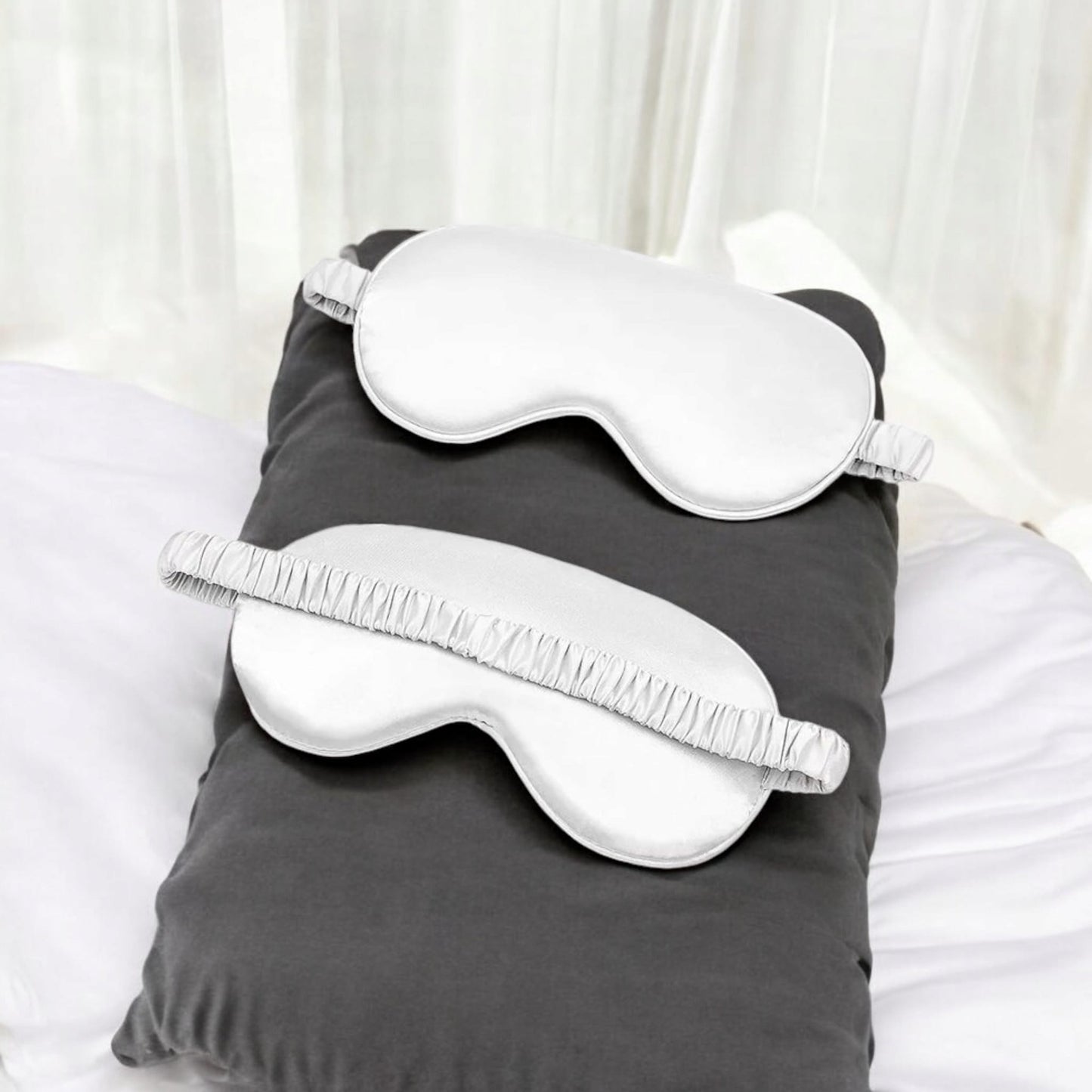 Soft Silk Eye Mask for Comfortable Sleep