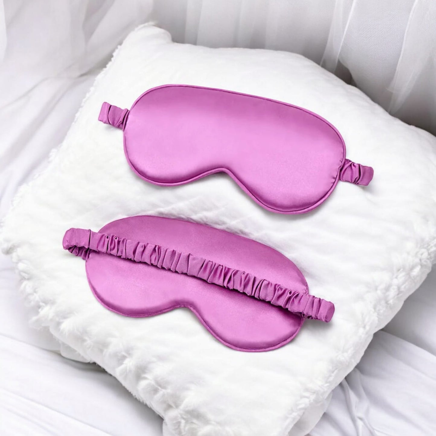 Soft Silk Eye Mask for Comfortable Sleep