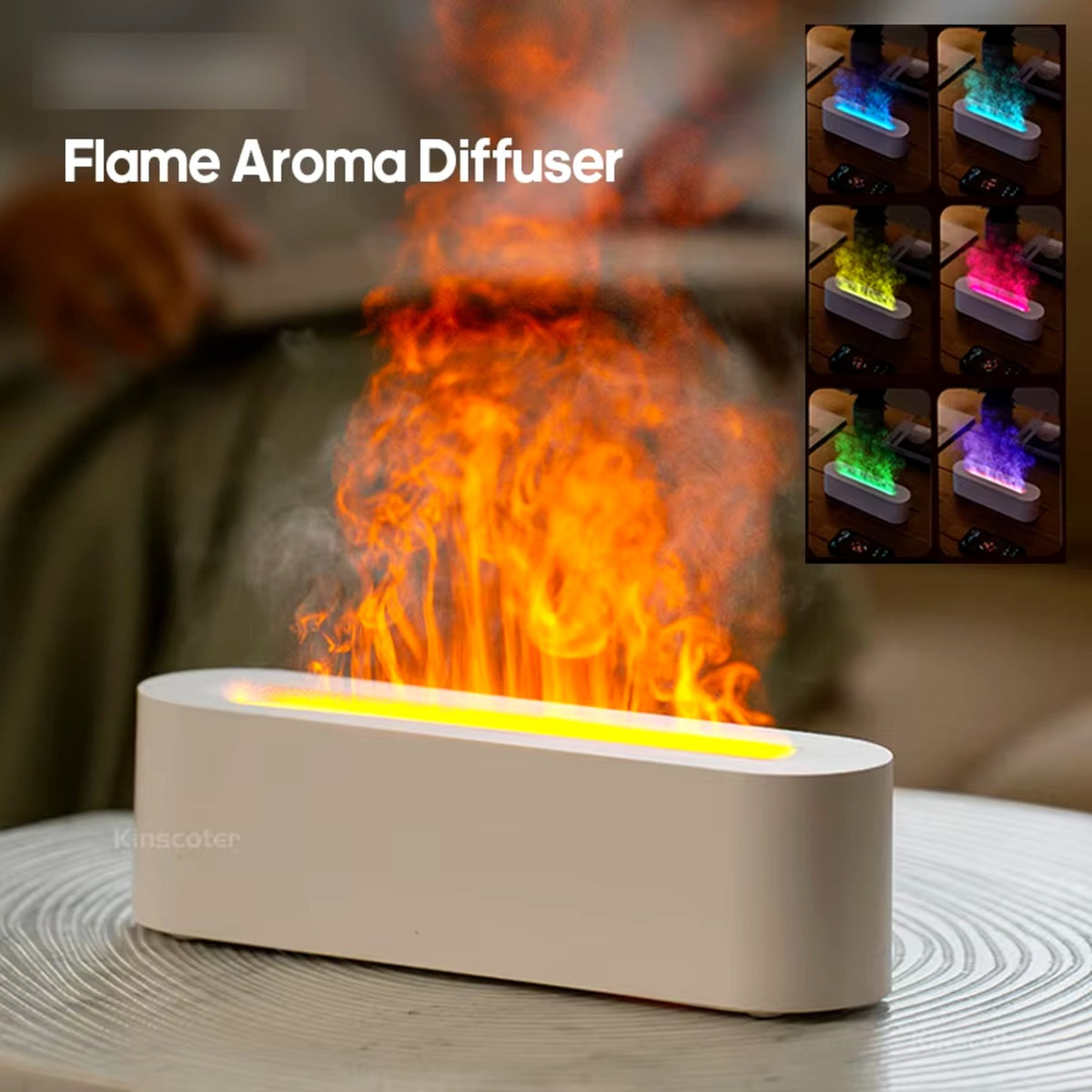 Ember flame effect aroma diffuser