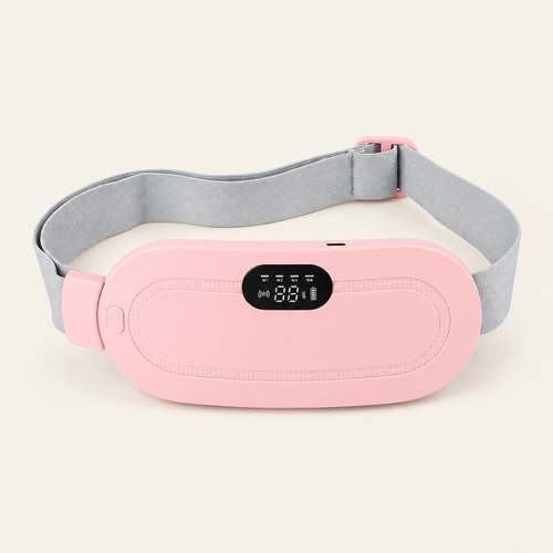 Soothe cordless heated belt in pink
