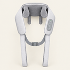 Cocoon heated neck and shoulder massager in light grey