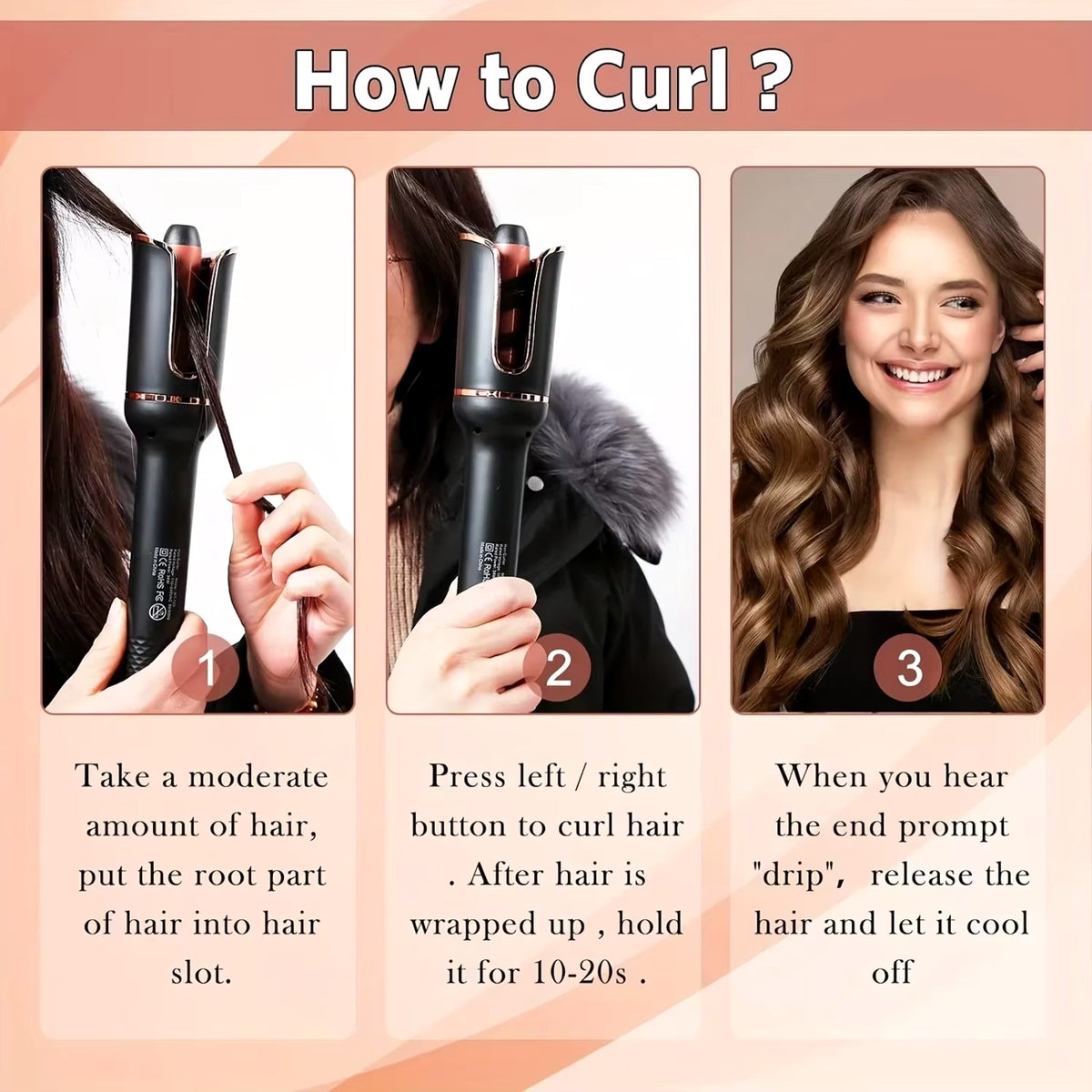 Swirl curler details